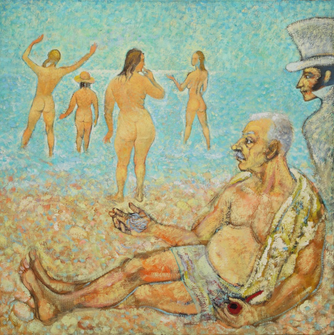 Николай Терещенко, «Цаца», 130х130 х.м, 2005 г.