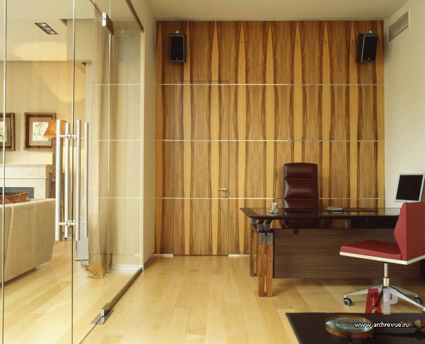 Фото интерьера кабинета офиса в стиле фьюжн