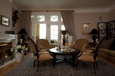 Фото интерьера зоны отдыха квартиры в стиле фьюжн