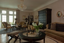 Фото интерьера зоны отдыха квартиры в стиле фьюжн