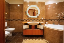 Фото интерьера санузла квартиры в современном стиле