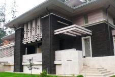 Фото фасада дома в стиле минимализм