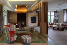 Фото интерьера гостиной дома в современном стиле