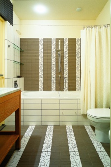 Фото интерьера санузла квартиры в современном стиле