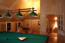 Фото интерьера бильярдной дома в классическом стиле