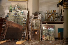 Фото интерьера рабочей зоны офиса в современном стиле