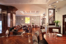 Фото интерьера столовой дома в стиле ар-деко