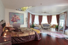 Фото интерьера спальни дома в стиле ар-деко