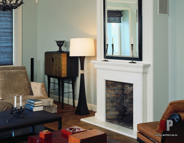 Фото интерьера гостиной квартиры в стиле фьюжн