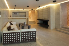 Фото интерьера бара дома в стиле фьюжн