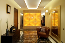 Фото интерьера входной зоны небольшой квартиры в современном стиле