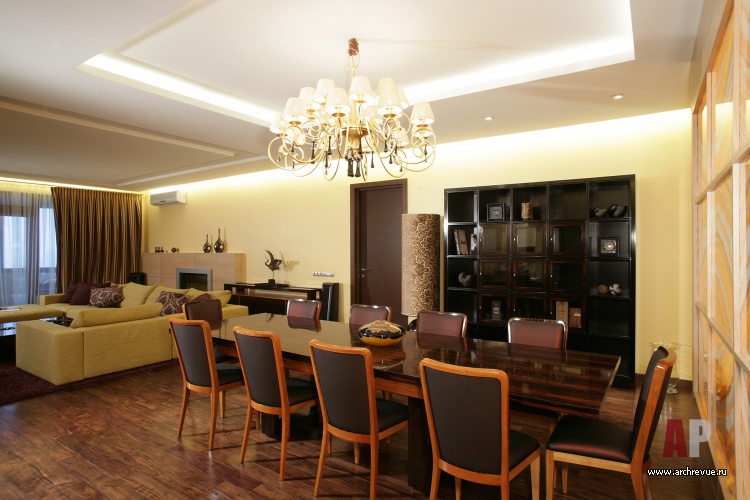 Фото интерьера гостиной небольшой квартиры в современном стиле