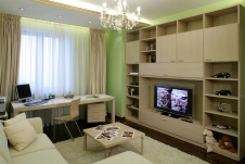 Фото интерьера детской небольшой квартиры в современном стиле