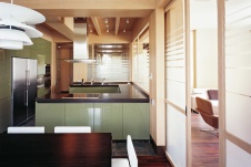 Фото интерьера столовой квартиры в современном стиле