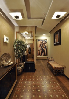Фото интерьера холла квартиры в стиле ар-деко