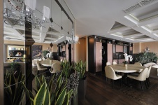 Фото интерьера гостиной квартиры в стиле ар-деко