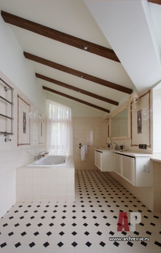 Фото интерьера санузла дома в английском стиле