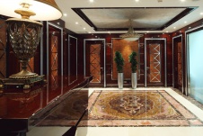 Фото интерьера холла офиса в стиле ар-деко