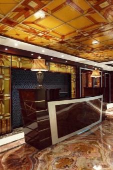 Фото интерьера ресепшен офиса в стиле ар-деко