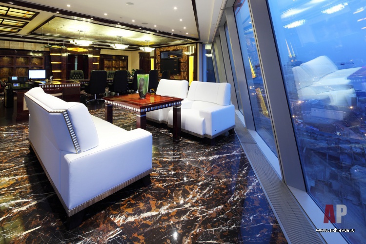 Фото интерьера зоны отдыха офиса в стиле ар-деко