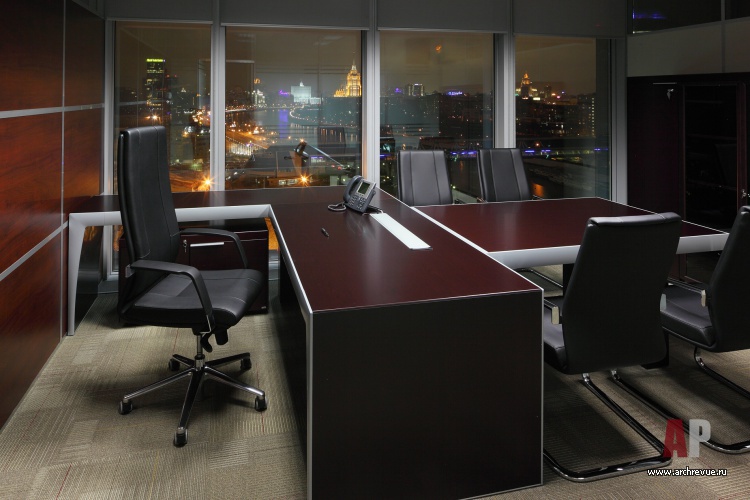Фото интерьера рабочей зоны офиса в стиле ар-деко
