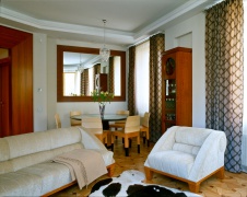 Фото интерьера столовой квартиры в стиле ар-деко