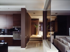 Фото интерьера коридора квартиры в современном стиле