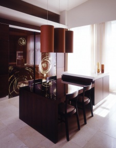 Фото интерьера кухни квартиры в современном стиле