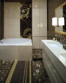 Фото интерьера санузла квартиры в современном стиле