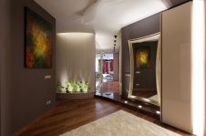 Фото интерьера входной зоны квартиры в современном стиле